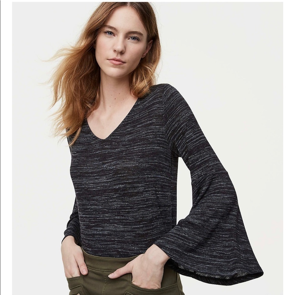Loft Heather Grey Top 🌵